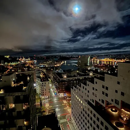 Appartement Penthouse On 19th Floor With Amazing View Oslo