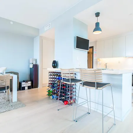 Daire Penthouse On 19th Floor With Amazing View Oslo