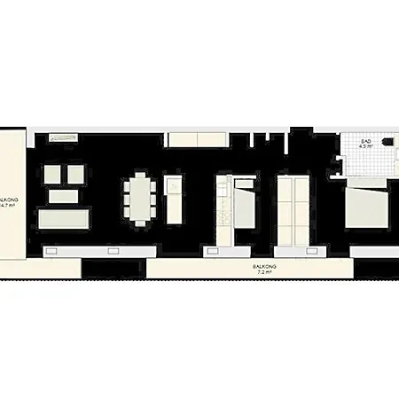 Apartment Penthouse On 19th Floor With Amazing View