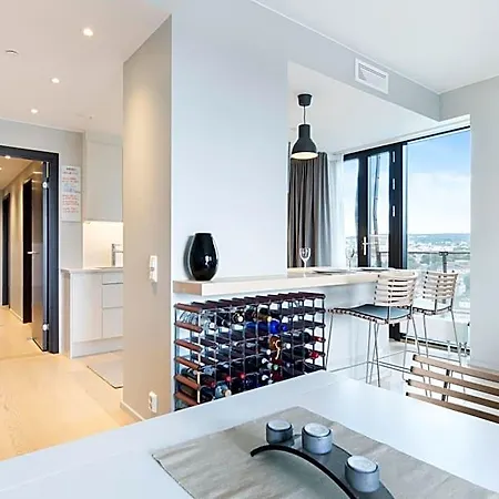 Penthouse On 19th Floor With Amazing View * Oslo