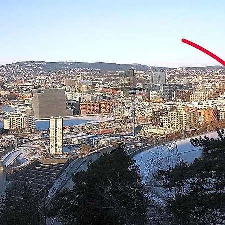 Penthouse On 19th Floor With Amazing View Oslo