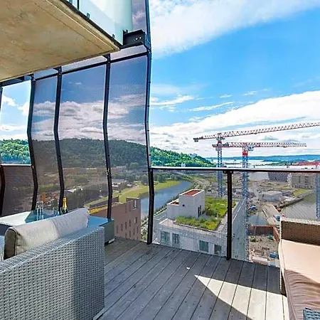 Penthouse On 19th Floor With Amazing View * Oslo