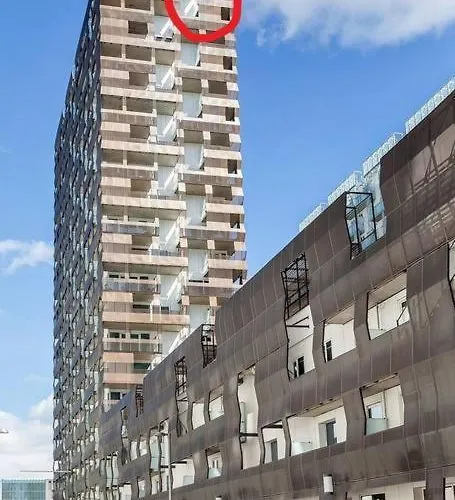 Super Designer Penthouse At 19th Floor With Amazing View! דירה אוסלו