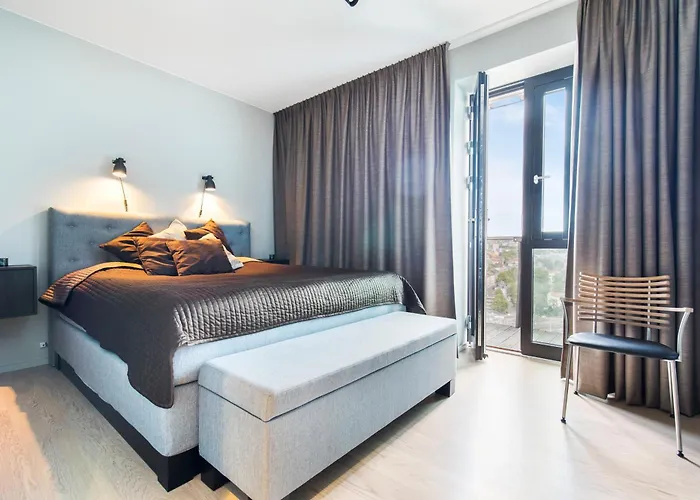 Super Designer Penthouse At 19th Floor With Amazing View! Apartman Oslo