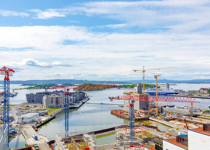 Apartman Super Designer Penthouse At 19th Floor With Amazing View! Oslo