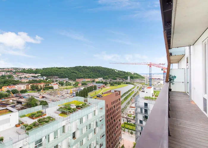 Super Designer Penthouse At 19th Floor With Amazing View! אוסלו