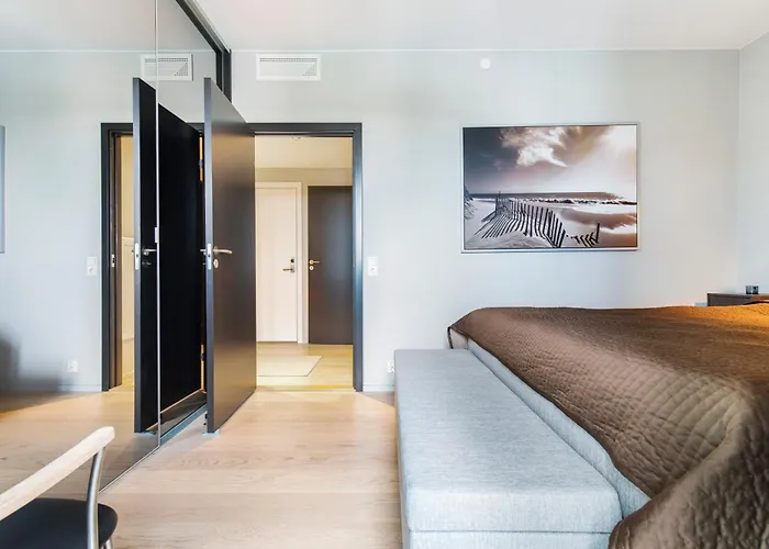 Super Designer Penthouse At 19th Floor With Amazing View! אוסלו