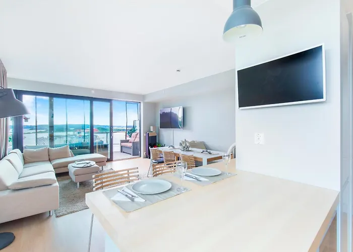 דירה Super Designer Penthouse At 19th Floor With Amazing View! *