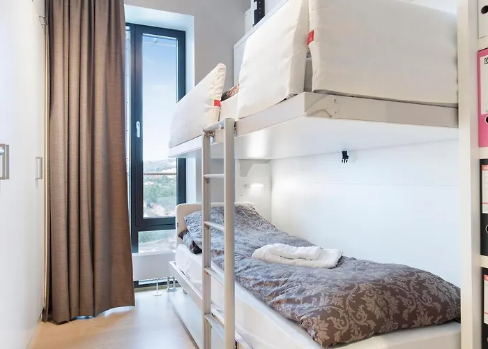 Super Designer Penthouse At 19th Floor With Amazing View! אוסלו