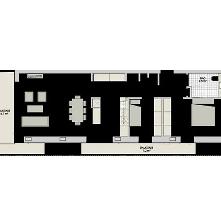 Lejlighed Super Designer Penthouse At 19th Floor With Amazing View! *